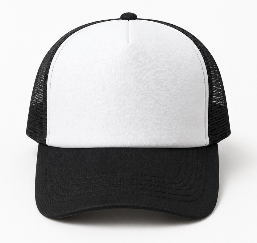 Gorra trucker clasica — Negro