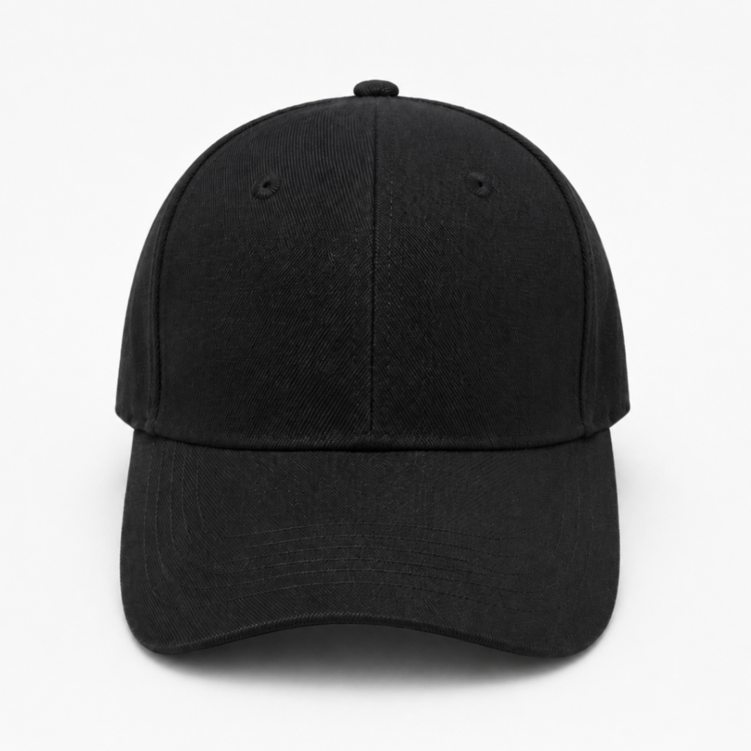 Gorra lona — Negro