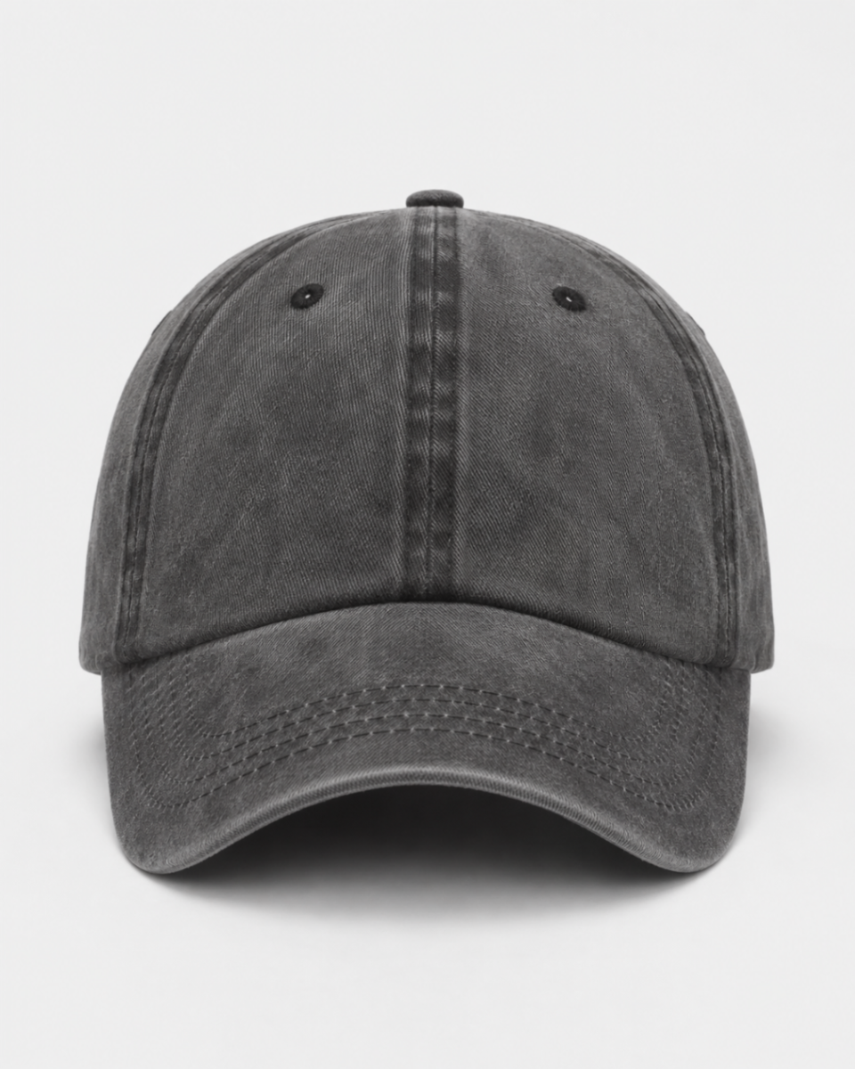 Gorra vintage — Negro
